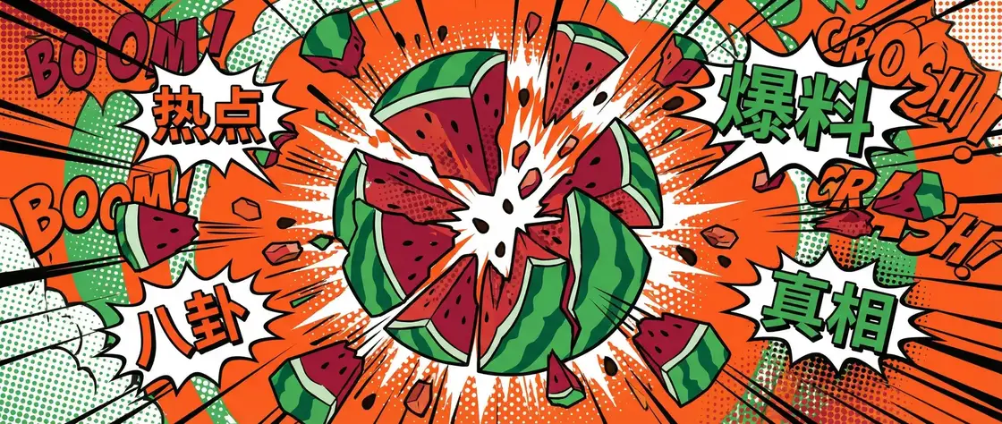 钱塘在线 今日头瓜爆炸漫画横幅